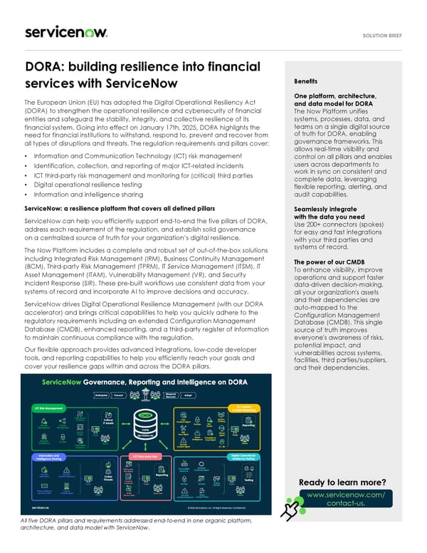 Operational Resilience Management - Page 1