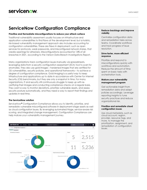 Configuration Compliance - Page 1