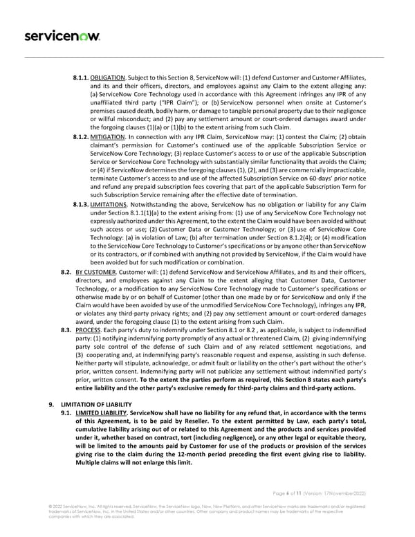 Subscription Service Agreement - Page 6