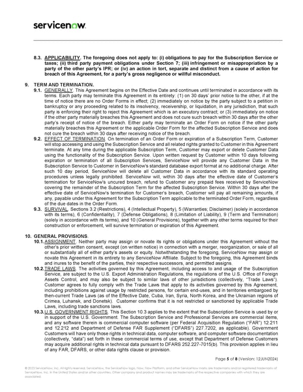 Ordering agreement - Page 5