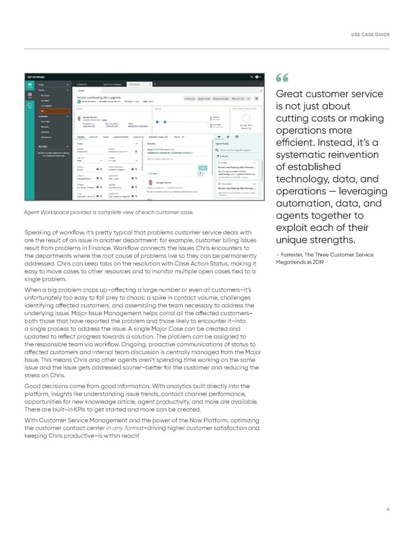Customer Service Management - Page 4