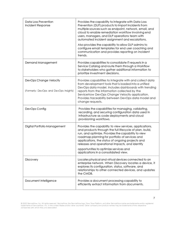 Product Overview  - Page 6