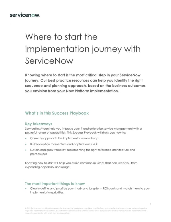 Implementation Journey - Page 1