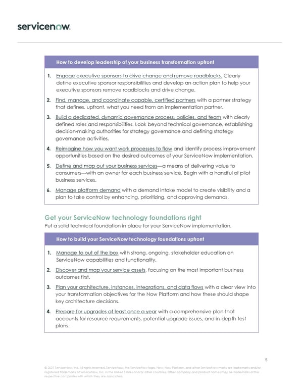 Implementation Journey - Page 5