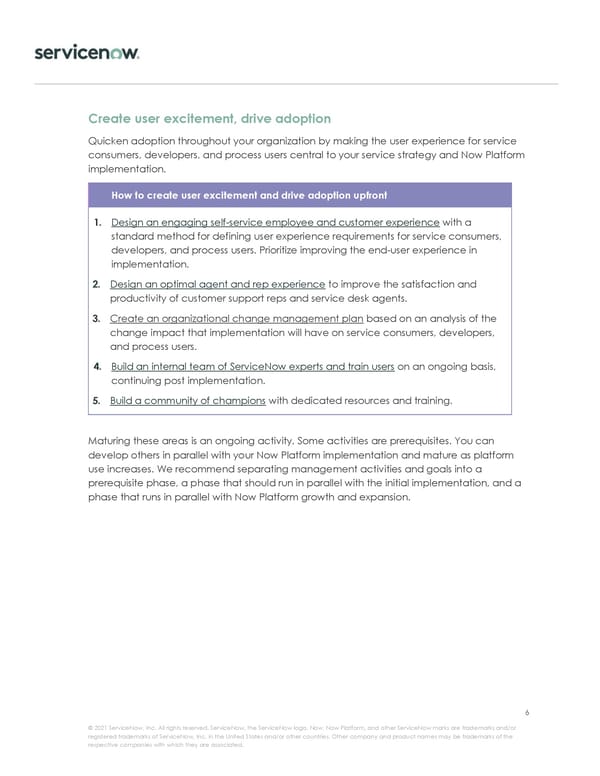 Implementation Journey - Page 6