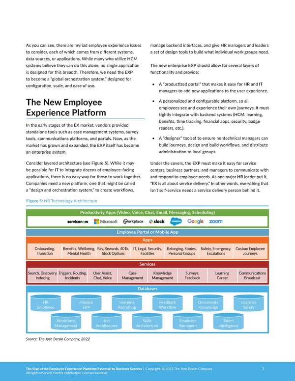 The Rise of the Employee Experience Platform: Essential to Business Success - Page 7